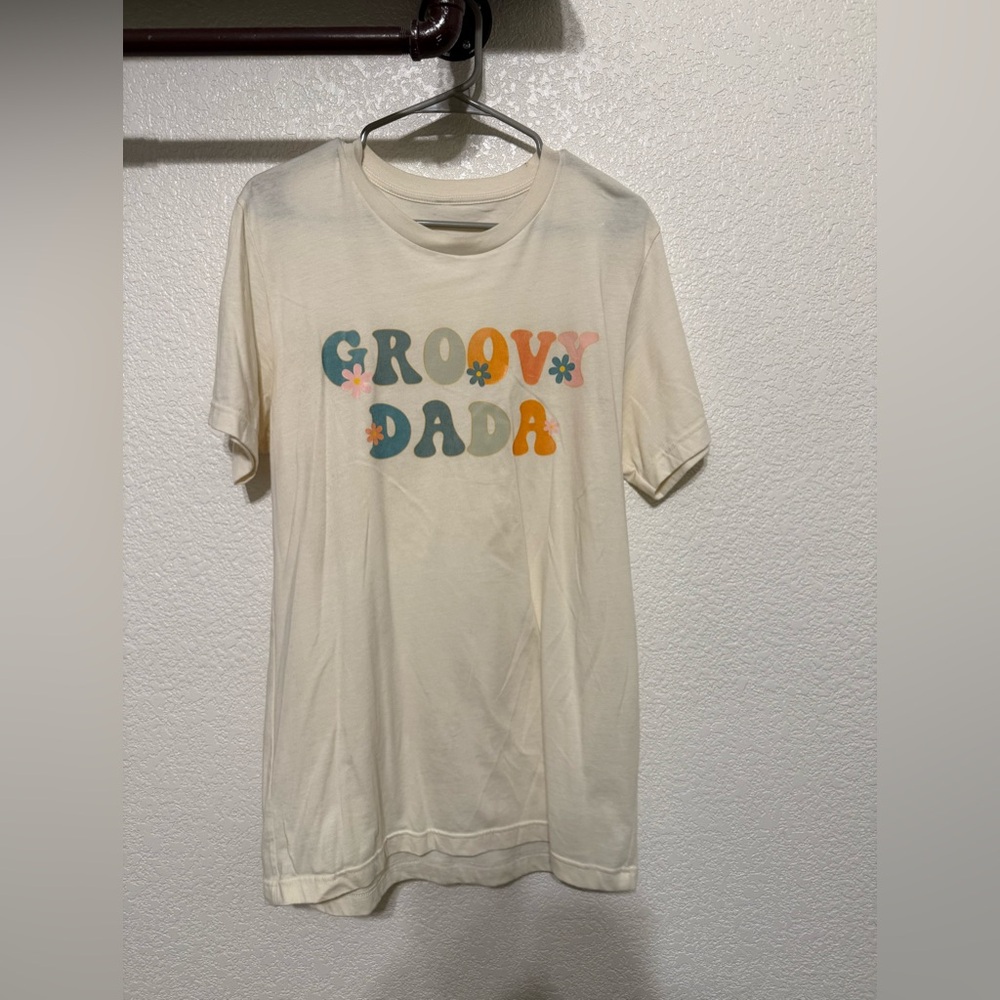 Kids Short Sleeve Cream Tee